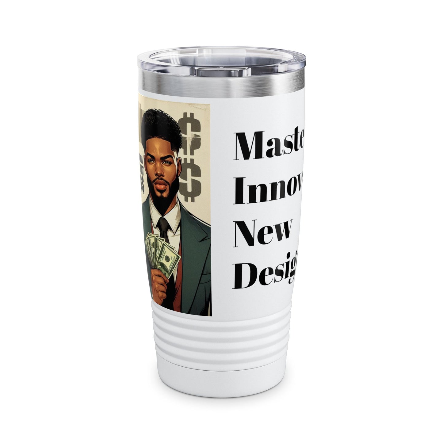 Motivational Ringneck Tumbler - 20oz | Mastering Innovation & Design Inspiration