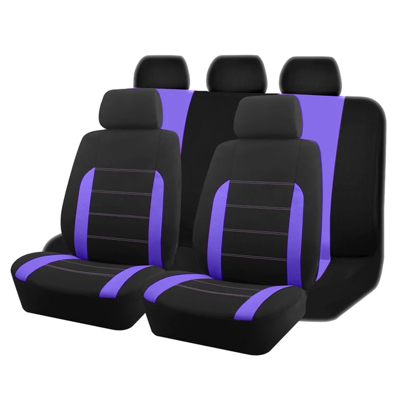 Universal Fabric Car Seat Covers Fit for Most Car SUV Truck Van Car Accessories Interior Seat Covers Car