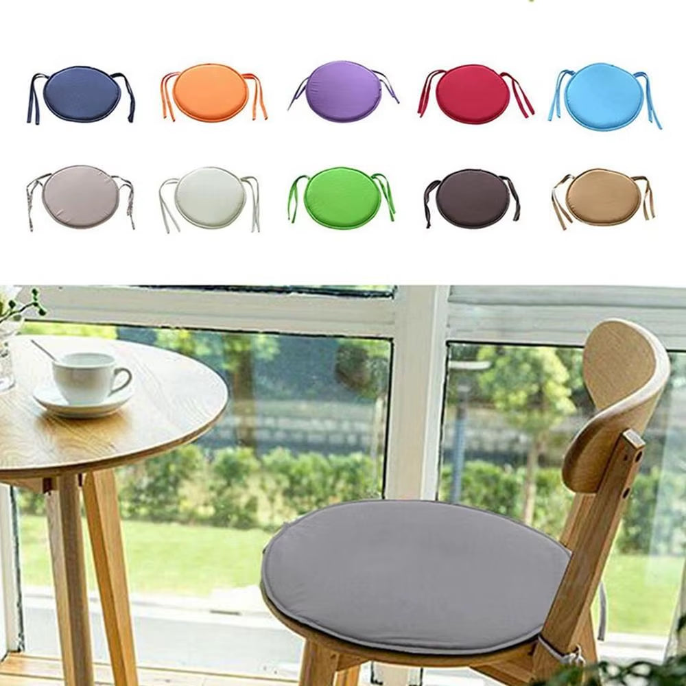 Round Seat Pads for Chair, Cushion, Multicolor, Garden, Patio, Home, Kitchen, Office, Indoor, Outdoor, Dining