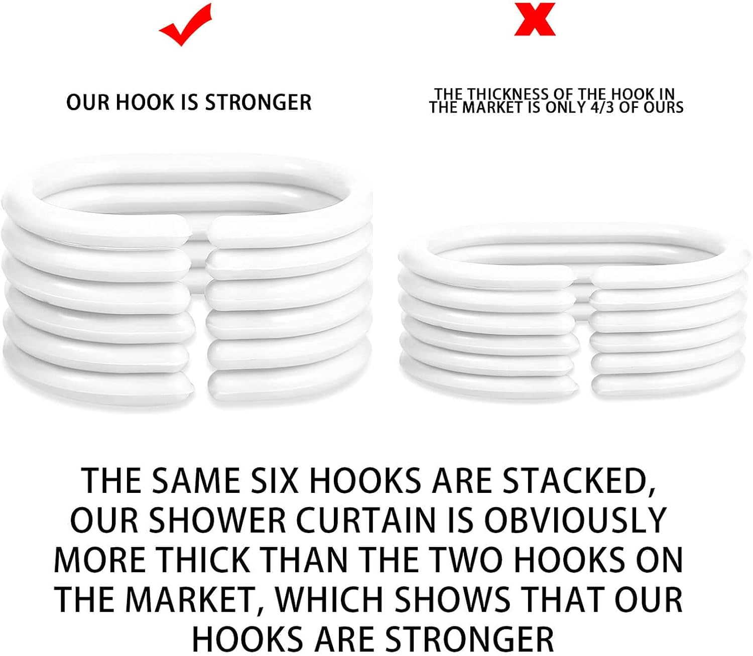 Black Queen God Says I Am Shower Curtains Bathroom Sets with Non-Slip Rugs,Toilet Lid Cover and Bath Mat,Afro Girl Magic Shower Curtain with 12 Hooks…
