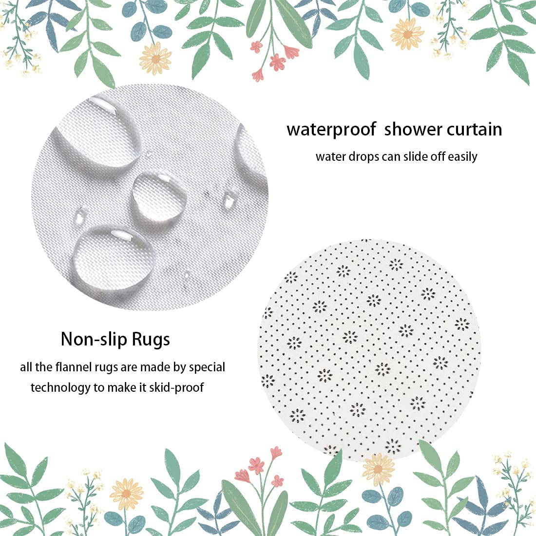 Black Queen Shower Curtain Sets with Rugs for Bathroom Durable African American Waterproof Curtains and Hooks Girl Bath Curtian Toilet Lid Cover Mat