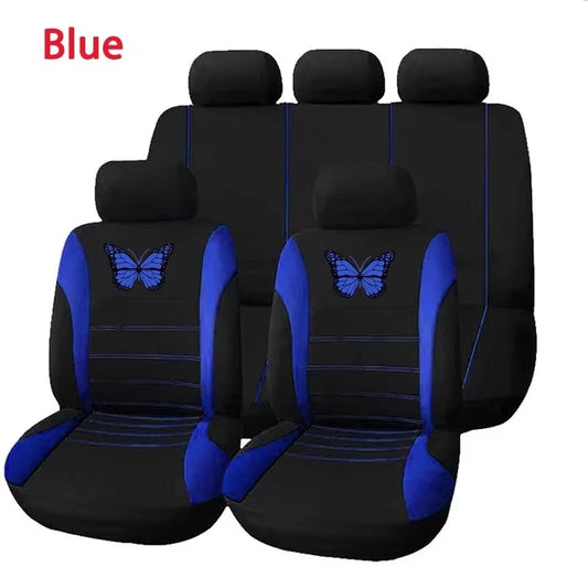 Butterfly Car Seat Covers Universal Car Seat Protection Covers Women Car Interior Accessories