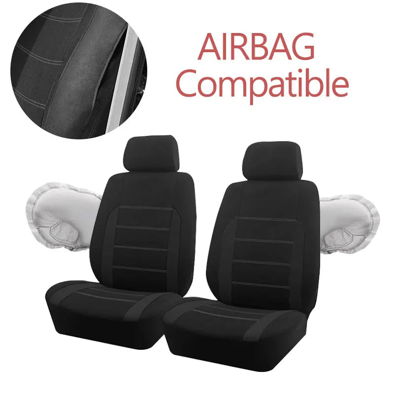 Universal Fabric Car Seat Covers Fit for Most Car SUV Truck Van Car Accessories Interior Seat Covers Car