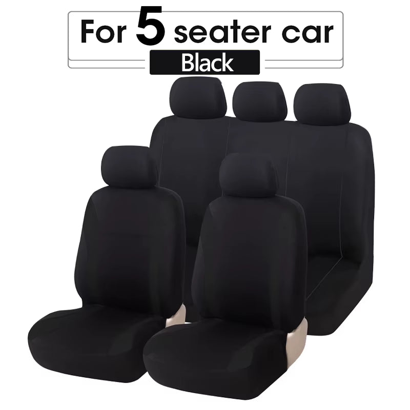 5-Seat Car Seat Covers Universal Auto Cushion Protectors for Renault for Fiat Stilo for Honda Civic for Vaz 2110 for Citroen