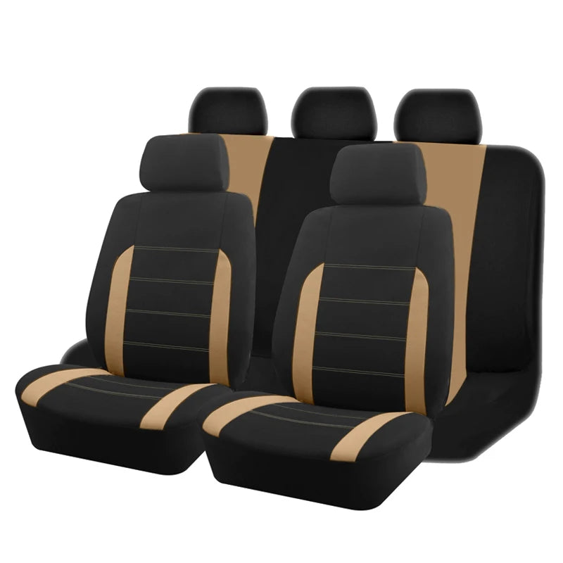 Universal Fabric Car Seat Covers Fit for Most Car SUV Truck Van Car Accessories Interior Seat Covers Car